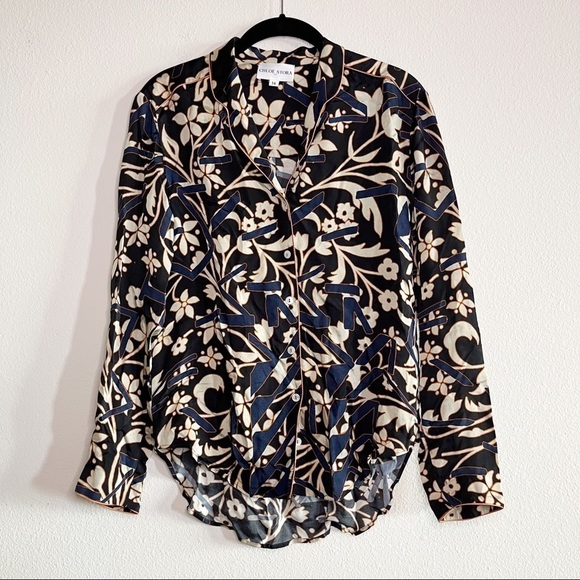 Chloé Stora Para Cara Pajama Shirt - Picture 3 of 6